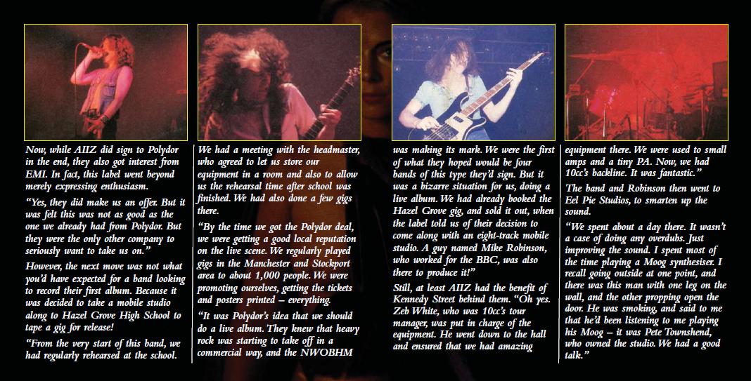 A II Z New CD Release - AIIZ, A11Z New Wave Of British Heavy Metal NWOBHM Heavy Rock Hard Rock n.w.o.b.h.m aiiz a11z